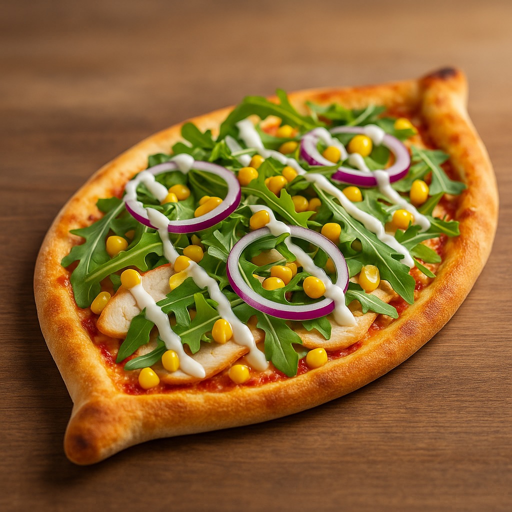 Pizzabit med grönsaker på Sundbro Krog